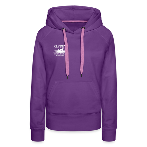 Women’s Premium Hoodie Dark - purple 