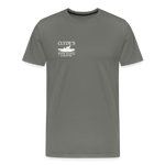 Men's Premium T-Shirt Dark - asphalt gray