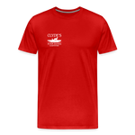 Men's Premium T-Shirt Dark - red