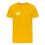 Men's Premium T-Shirt Dark - sun yellow