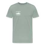 Men's Premium T-Shirt Dark - steel green