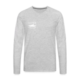 Men's Premium Long Sleeve T-Shirt Dark - heather gray