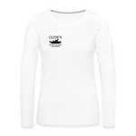 Women's Premium Long Sleeve T-Shirt Light - white