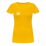 Women’s Premium T-Shirt Dark - sun yellow