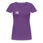 Women’s Premium T-Shirt Dark - purple
