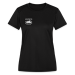 Women's Moisture Wicking Performance T-Shirt Light - black