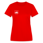 Women's Moisture Wicking Performance T-Shirt Light - red
