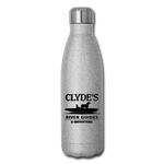 Insulated Stainless Steel Water Bottle - silver glitter
